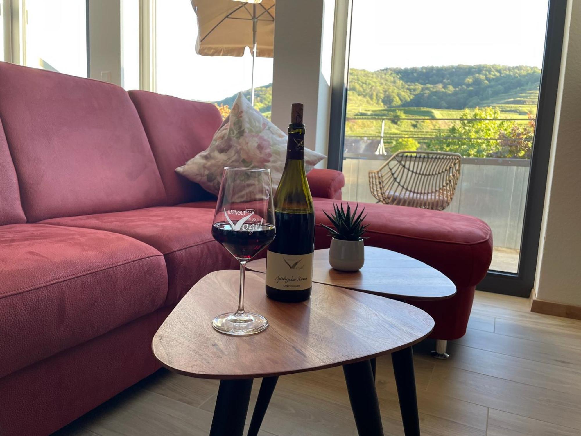 Weingut & Strausswirtschaft Vogel Apartment Vogtsburg Luaran gambar